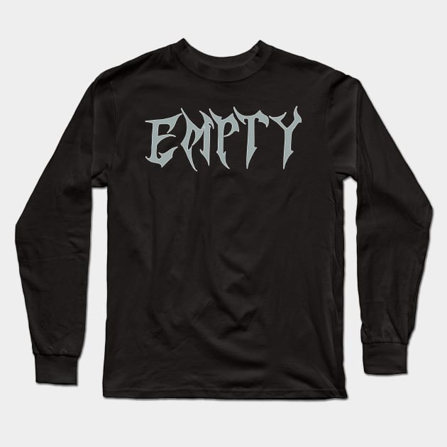 empty Long Sleeve T-Shirt by Oluwa290